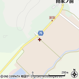 福島県白河市夏梨子前周辺の地図