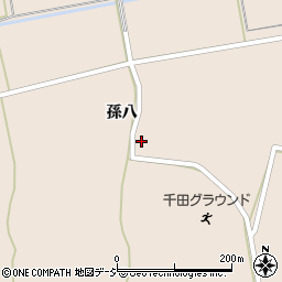 福島県白河市東千田桜波周辺の地図