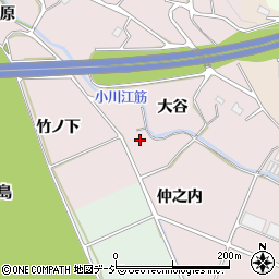 福島県いわき市平中平窪仲之内周辺の地図