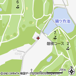 福島県白河市東下野出島倉ヶ作周辺の地図