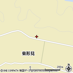 福島県白河市東形見（池ノ入）周辺の地図