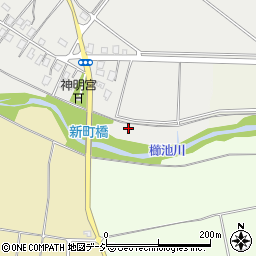 新町橋周辺の地図