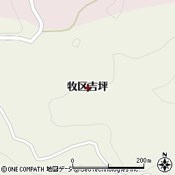 新潟県上越市牧区吉坪周辺の地図