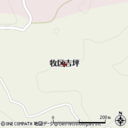 新潟県上越市牧区吉坪周辺の地図