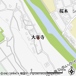 新潟県糸魚川市大平寺周辺の地図