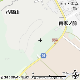 福島県白河市屋敷添周辺の地図