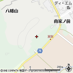 福島県白河市屋敷添周辺の地図