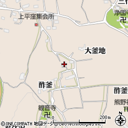福島県いわき市平上平窪酢釜36周辺の地図