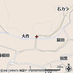 福島県いわき市平上平窪大作周辺の地図