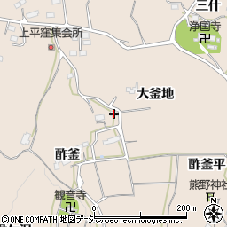 福島県いわき市平上平窪酢釜35周辺の地図