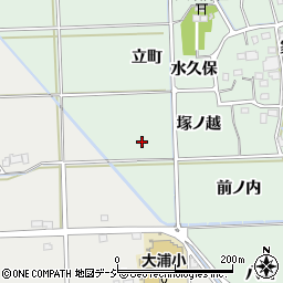 福島県いわき市四倉町塩木塚ノ越周辺の地図