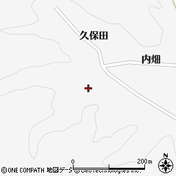 福島県石川郡古殿町田口西作周辺の地図