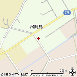 福島県白河市東栃本尺阿見前周辺の地図