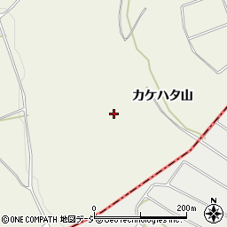 福島県西白河郡西郷村小田倉カケハタ山周辺の地図