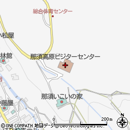 那須高原ビジターセンター周辺の地図