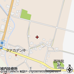 新潟県南魚沼市下原周辺の地図