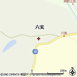 石川県志賀町（羽咋郡）六実（イ）周辺の地図