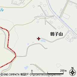 福島県白河市白坂鶴子山48周辺の地図