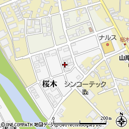 新潟県糸魚川市桜木周辺の地図