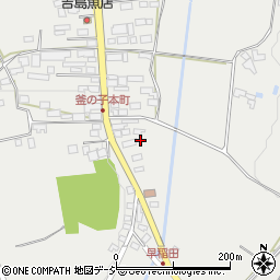 福島県白河市東釜子本町43周辺の地図
