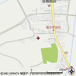 福島県白河市東釜子本町75周辺の地図