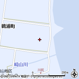 石川県七尾市鵜浦町下43周辺の地図