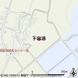 新潟県南魚沼市下出浦周辺の地図