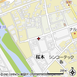新潟県糸魚川市桜木75周辺の地図