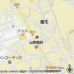 みょんみょんハーフ能生店周辺の地図