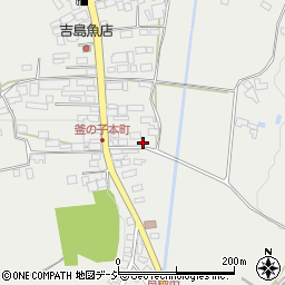 福島県白河市東釜子本町38周辺の地図