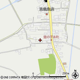 福島県白河市東釜子本町86周辺の地図