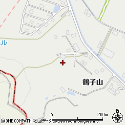 福島県白河市白坂鶴子山57周辺の地図