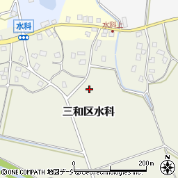 新潟県上越市三和区水科周辺の地図