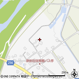 新潟県南魚沼市泉新田周辺の地図
