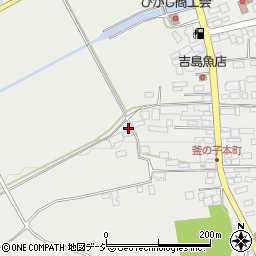 福島県白河市東釜子本町250周辺の地図