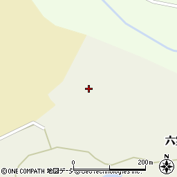 石川県羽咋郡志賀町六実ろ周辺の地図