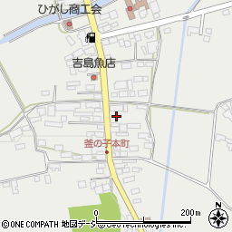 福島県白河市東釜子本町23周辺の地図