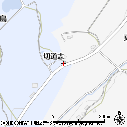 福島県白河市東上野出島切道志周辺の地図