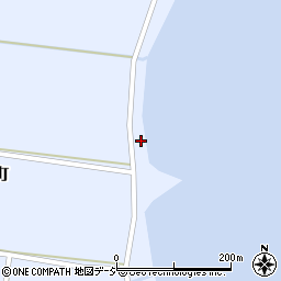 石川県七尾市鵜浦町（下）周辺の地図