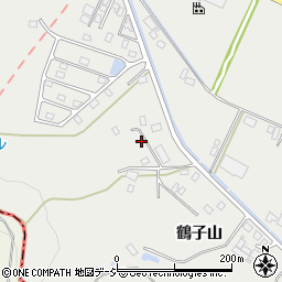 福島県白河市白坂鶴子山37周辺の地図