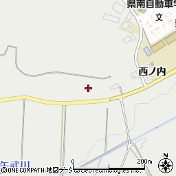 福島県白河市東釜子曲り町20周辺の地図