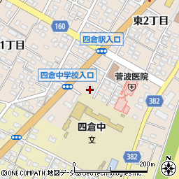 福島県いわき市四倉町東１丁目周辺の地図