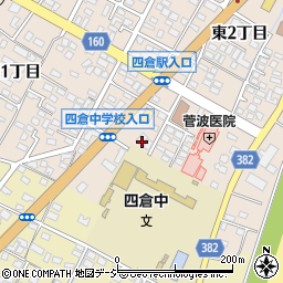 福島県いわき市四倉町（東１丁目）周辺の地図
