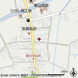 福島県白河市東釜子本町20-2周辺の地図
