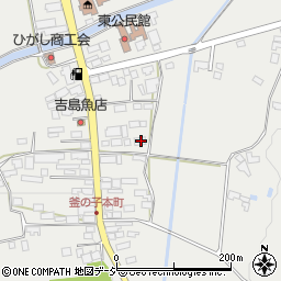 福島県白河市東釜子本町20周辺の地図