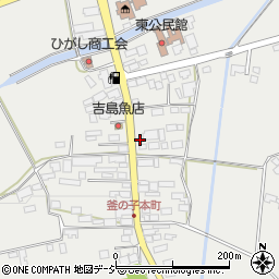 福島県白河市東釜子本町17周辺の地図