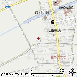 福島県白河市東釜子本町245周辺の地図