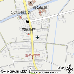 福島県白河市東釜子本町11周辺の地図