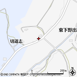 福島県白河市東下野出島（扇田）周辺の地図
