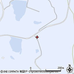 福島県白河市東上野出島新空地周辺の地図